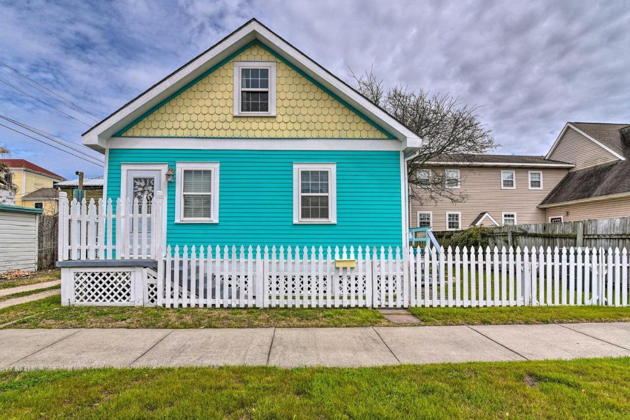 Galveston 'Blue Bungalow' - Walk To Beach! Eksteriør bilde