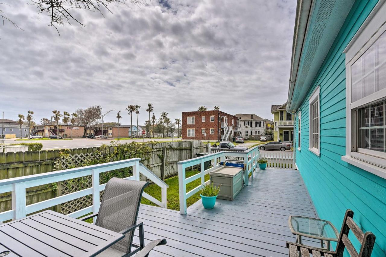 Galveston 'Blue Bungalow' - Walk To Beach! Eksteriør bilde
